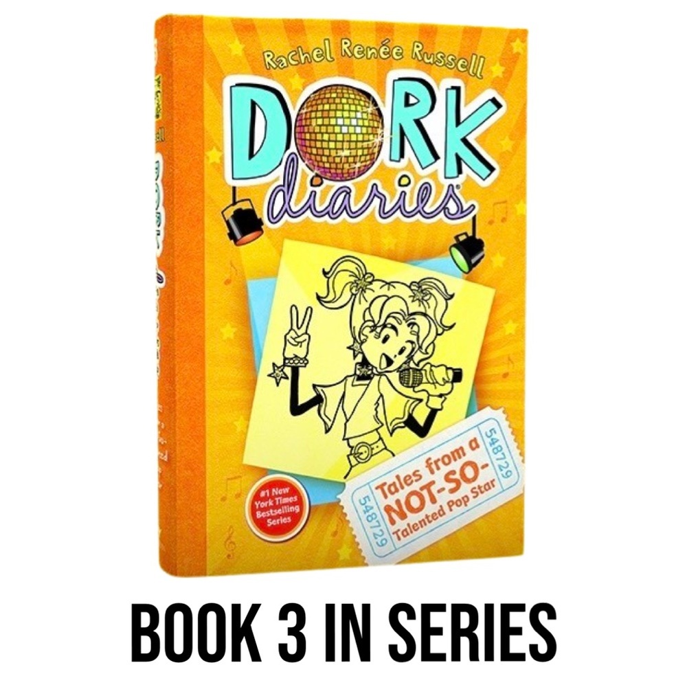 Book 3 Dork Diaries Tales from a Not-So-Talented Pop Star Hardcover